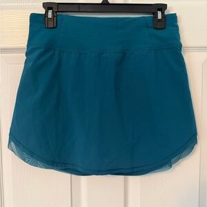 522 CALIA Teal Athletic Mini Skirt w/ Built-In Shorts | Stay The Path Medium